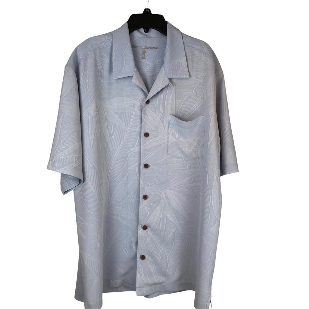 Tommy Bahama 100% Silk Tropical Shirt - Large